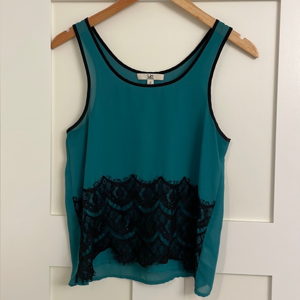 Teal tank top